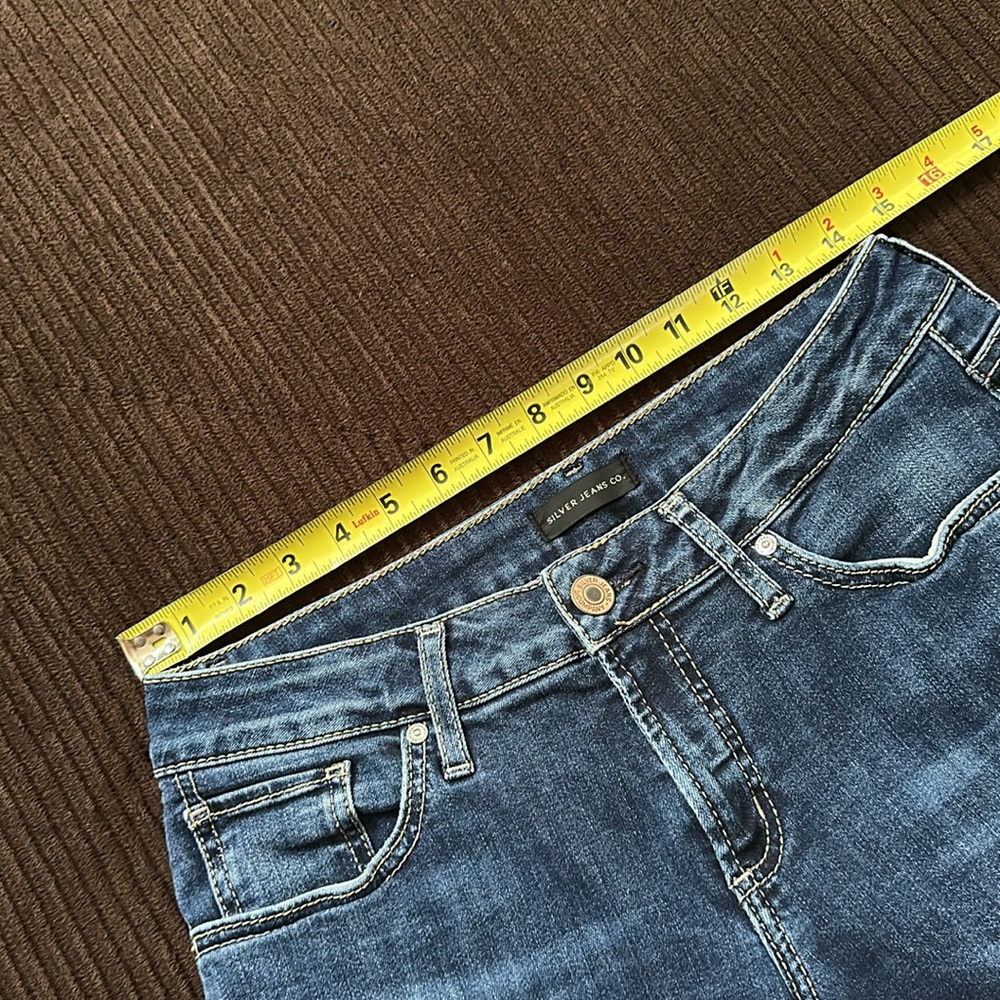 Silver Jeans Boyfriend Jean Women’s 28/29 - Picture 4 of 6